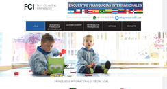 Desktop Screenshot of franquiciasfci.com